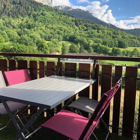 Studio Agreable Et Cosy Avec Vue Sur Les Memises Thollon-les-Memises Exterior photo