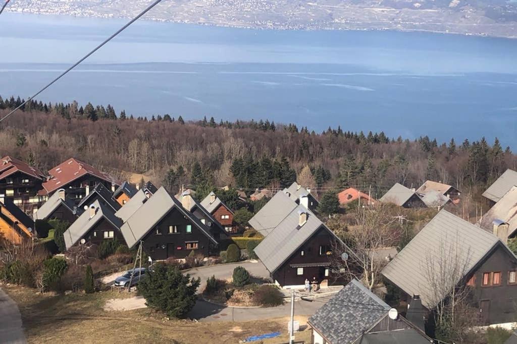 Studio Agreable Et Cosy Avec Vue Sur Les Memises Thollon-les-Memises Exterior photo
