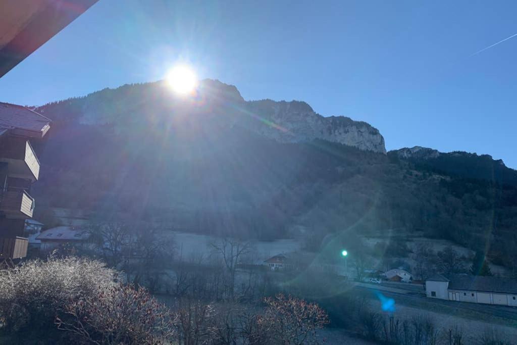 Studio Agreable Et Cosy Avec Vue Sur Les Memises Thollon-les-Memises Exterior photo